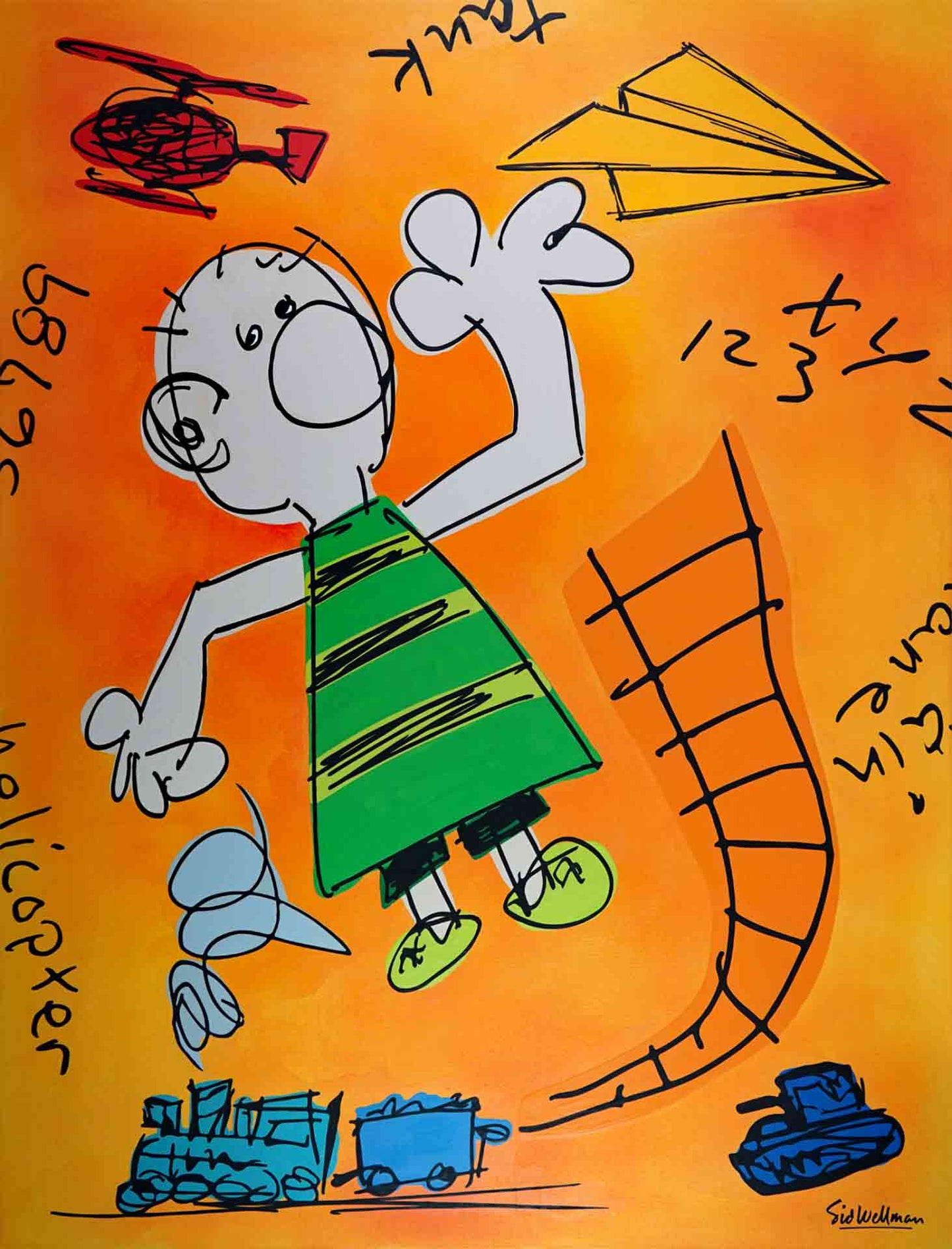 Suzy Q, canvas painting