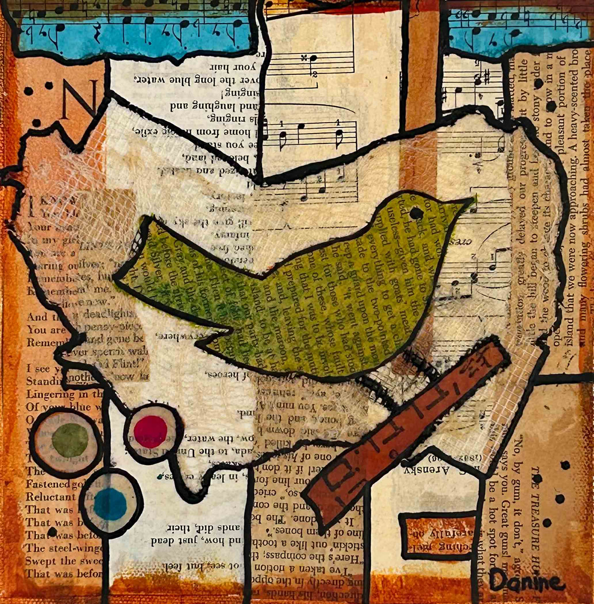 Bird Collage Design Bird Collage – Wellman Art