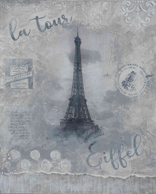 La Tour Eiffel, canvas painting