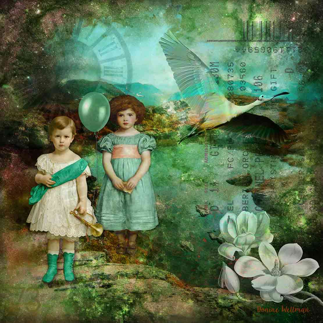 Sisterhood, metal print